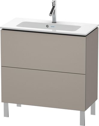 Duravit Duravit L-cube Mueble De Aseo Vertical Compact, 2 Cajones, Anchura: 820mm, Para Me By Starck 234283, Color: Terra Mate - Lc667401414