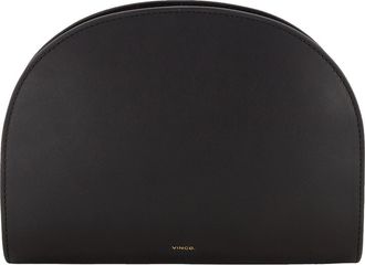 Vince Demma Leather Wallet on a Strap in Black at Nordstrom