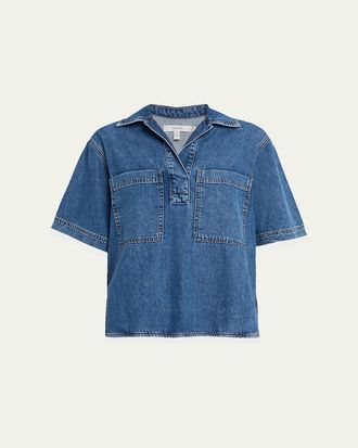 Frame Denim The Hi-Low Shirt