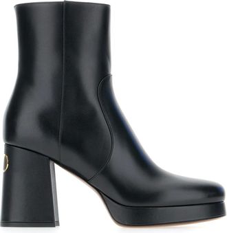 Valentino Garavani Heeled Laarzen - Dames - Schoenen - Zwart - Maat: 41 EU