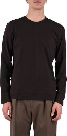 Paolo Pecora Jersey de cuello redondo - Tops - Hombre - Marr&oacute;n - 2XL