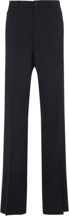 Amiri Mens Boot Cut Pants - Black Wool - Size EU 50 (Mens)