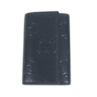 Gucci Pre-owned Leather Key-holders - unisex - Gucci Vintage - Vintage Accessories - Black - ONE SIZE - Pre-owned