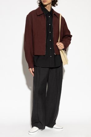 Christophe Lemaire Shirt With Pocket, Mens, Black