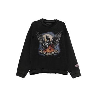 Who Decides War by Ev Bravado Sweaters Black