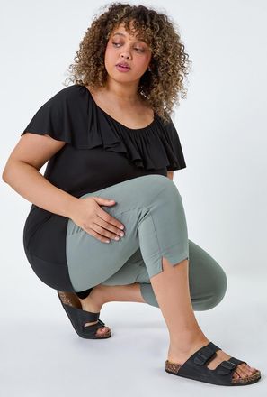 Roman Cropped Stretch Trouser