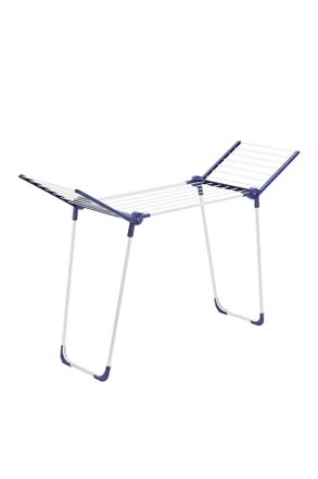 Leifheit Standtrockner, Blau, Wei&szlig;, Kunststoff, 43x76x149 cm, klappbar, Haushalt & Reinigung, W&auml;schepflege, W&auml;schest&auml;nder