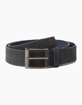 HUGO BOSS Mens BOSS ELLOY BELTS DARK BLUE - Navy - Size: UK 38