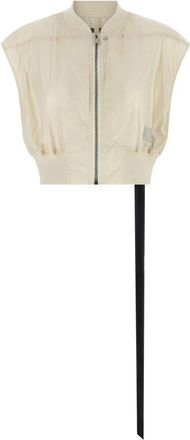 Rick Owens Vests - Dames - Bodywarmers - Beige - S - Jassen