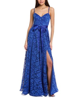Rene Ruiz Lace Gown