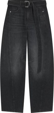 HUGO BOSS C_Baloon HR Belt Jeans - Dames - Loose Fit Jeans - Zwart - W30 L32 - Katoen - Jeans