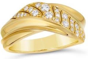 Hueb Dunas 18K Gold & Diamond Ring in Yellow Gold at Nordstrom, Size 7