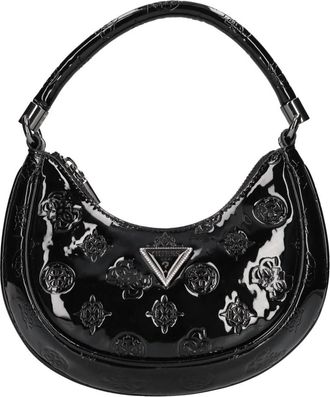 Guess Zalina Handtas - Dames - Handtassen - Zwart - ONE Size - Leer - Tassen