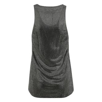 Giuseppe Di Morabito Short Dresses, female, Black, Size: XS Regular Fit Tank Top