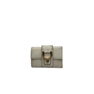 Gucci Pre-owned Accessories, female, White, Size: ONE SIZE Pre-owned Leather Key-holder