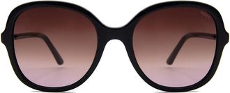 Mexx 6596 100 Mens Sunglasses Black Size 56