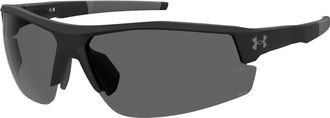 Under Armour Skillz/G Zonnebril in Mat Zwart/Grijs - Heren - Zonnebrillen - Zwart - ONE Size - Accessoires