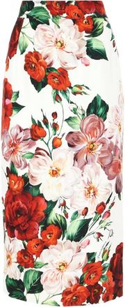 Dolce & Gabbana Midi Skirts, female, Multicolor, Size: M Versatile Midi Skirt