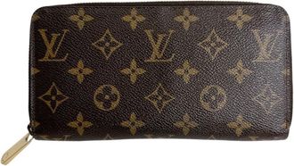 Louis Vuitton Brown Monogram Long Wallet (Bi-Fold) (Pre-Owned)