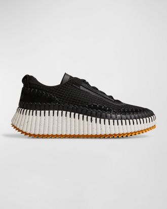 Chlo&eacute; Nama Stitch Walking Sneakers