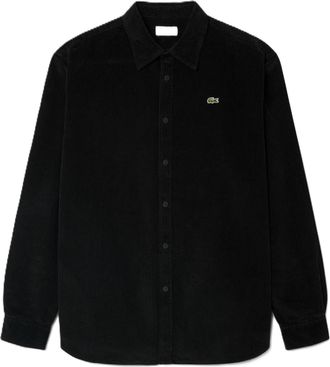Lacoste 37/50 Black Corduroy Shirt