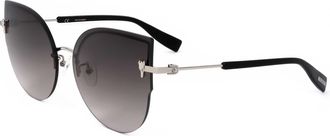 Trussardi Womens 60 mm Grey Sunglasses