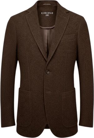 Circolo 1901 Soft Tailoring Sakko - Heren - Blazers - Bruin - L - Wol - Jassen