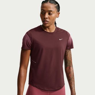 Nike Womens Swift Flash Dri-FIT Running Top in Purple | IM8013-658
