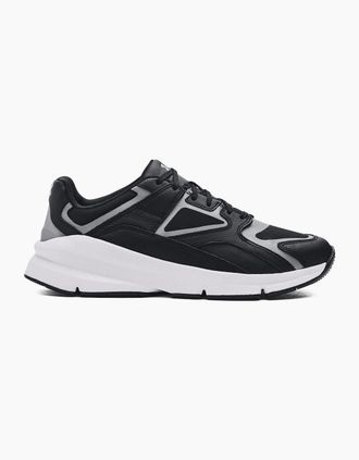 Under Armour Mens Forge 96 Lace-Up Low Top Sneakers - Black - Size: 9.5