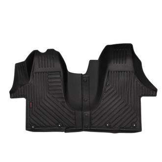 OEM Alfombrillas De Goma 3d Para Volkswagen Transporter T5 (furgoneta De Reparto, 2003-2015) - Borde De 5 Cm