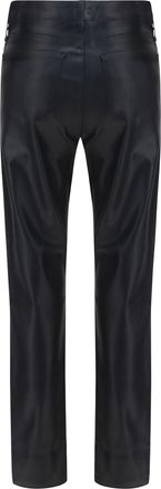 L'agence Womens Marguerite Skinny Jeans Black Coated