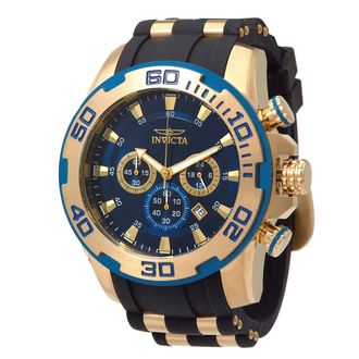 Invicta Pro Diver Chronograph Quartz Blue Dial Mens Watch 22341