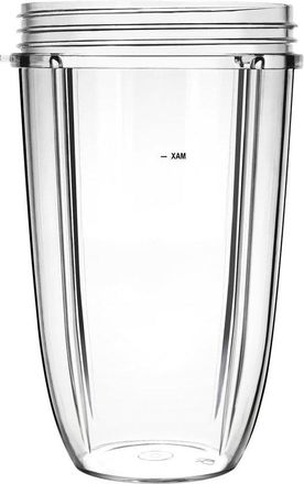 OEM Vaso Repuesto Licuadora, 1 Pieza, Vasos Adecuados Licuadora Nutribullet, Vasos 18 Oz Adecuados Licuadora Nutribullet 600 W 900 W, Transparente