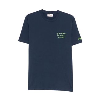 MC2 Saint Barth T-Shirts, male, Blue, Size: XL Portofino T-shirt