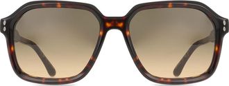 Isabel Marant IM 0153/G/S Asian Fit 086/PR Womens Sunglasses Tortoiseshell Size 56