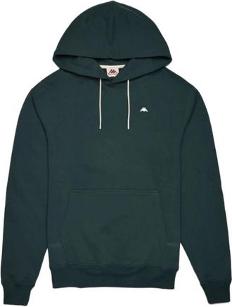 Kappa Sweatshirts hoodies - Heren - Hoodies - Groen - L - Hoodies & sweatvesten