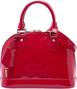 Louis Vuitton Pre-owned Handbags, female, Red, Size: ONE SIZE Pre-owned Alma BB