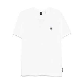 Moose Knuckles Camiseta Crescent - Tops - Hombre - Blanco - L