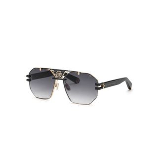 Philipp Plein Sunglasses, male, Black, Size: 63 MM Spp077M 0302 Sunglasses
