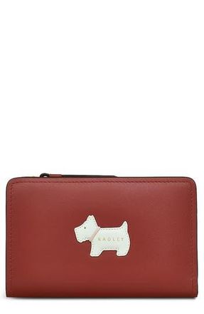 Radley London Heritage Radley Medium Bifold Wallet in Rust at Nordstrom Rack