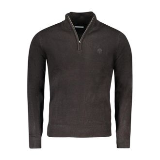 North Sails Black Acrylic Men Mens Sweater