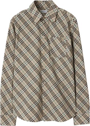Burberry Camicia a quadri - Toni neutri