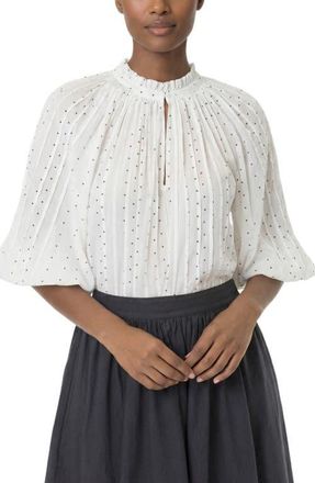 Area Stars Maya Top in White With Polka Dots at Nordstrom, Size X-Large L