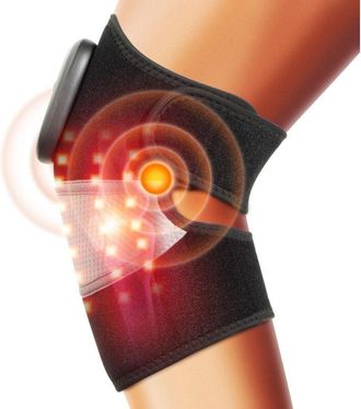 OEM Rodillera De Masaje Inal&aacute;mbrica 3 En 1 Con Luz Roja - Alivio Del Dolor De Osteoartritis/artritis - Envoltura T&eacute;rmica Para Rodilla, Hombro Y Codo - Bat