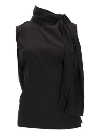 Our Legacy Top Virtuous Draped Scarf Tank
