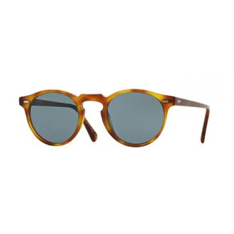 Oliver Peoples Accessoires, unisex, Bruin, ONE Size, Gregory Peck Ov 5217S Zonnebril