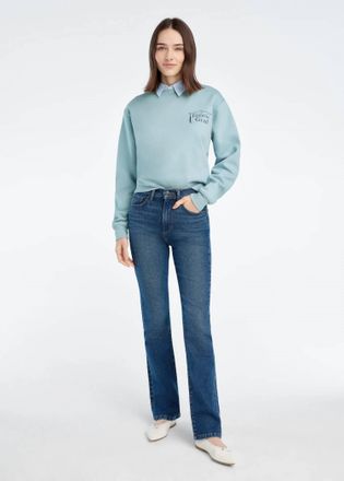 Favorite Daughter The Favorite Grad Classic Sweatshirt In Blue