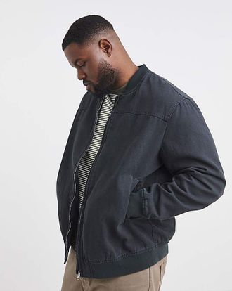 Jacamo Pigment Dyed Slouched Bomber