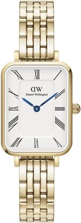 Daniel Wellington Elegante Gouden Klassieke Dameshorloge - Dames - Horloges - Geel - ONE Size - Accessoires