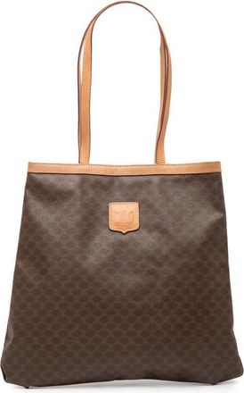 Celine Pre-owned Celine Macadam Coated Canvas Tote Ladies M14